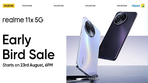 Realme Launches ‘Early Bird Sale’ for Realme 11x 5G on 23rd August