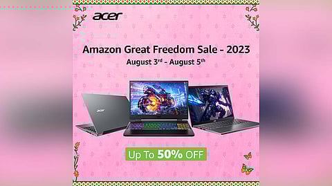 Get Acer Laptops at Unbeatable Prices During Amazon Great Freedom Festival Sale!