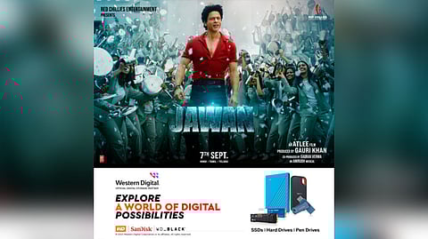 Western Digital Collaborates with Red Chillies Entertainment as Digital Storage Partner for Jawan 