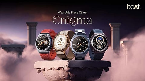 boAt Introduces 'Enigma' Ultra-premium Smartwatch