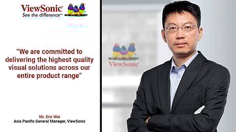 ViewSonic Observing Significant Opportunities In Indian Market, Announced Strategic Expansion Plans
