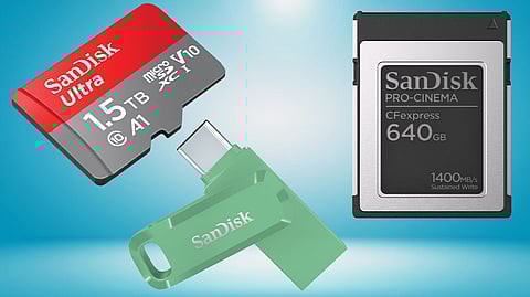 Western Digital Introduces New Range of SanDisk Storage Products