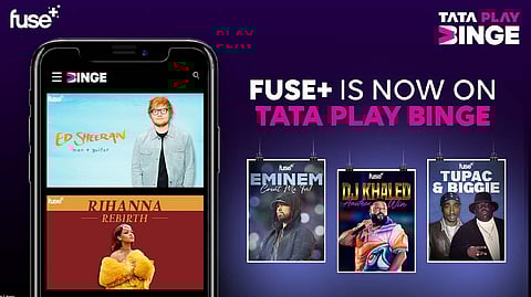 Tata Play Binge Welcomes Fuse+ to Boost Entertainment for Millennials and Gen Z 