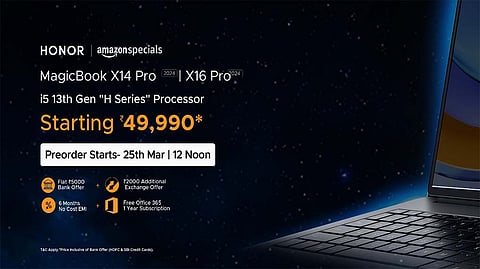 Honor Unveils Exciting Offers for Upcoming MagicBook Pro 2024 Variants and Honor Pad 9 
