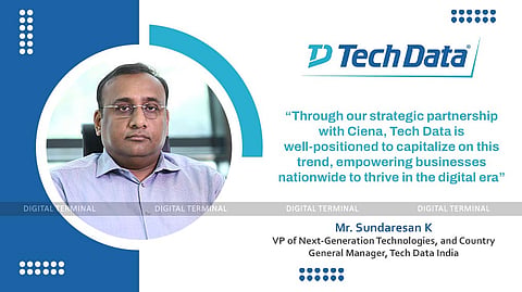 Tech Data Expanded Partnership with Ciena to Address Growing Network Solutions Demand in India