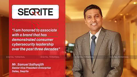 Seqrite Strengthens Leadership Team with Appointment of Samuel Sathyajith as SVP-Enterprise Sales