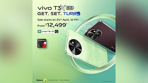 Vivo T3x 5G Goes on Sale on Flipkart, Check Price 