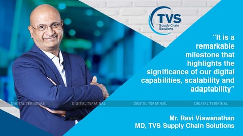 TVS SCS Marks Achievement of 500,000 Two-Wheeler CKD Kits for Customer
