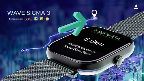 boAt Introduces All-new ‘Wave Sigma 3’ Smartwatch with Impressive Features