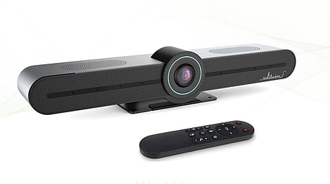 SOLITAIRE Launches PTK-8000 4K Video Bar with AI Gesture Control