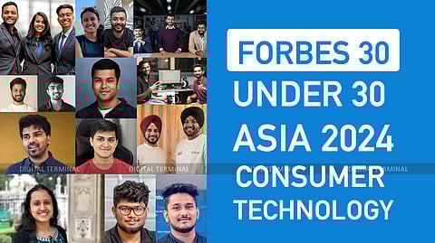 Young Indian Tech Founders Featured in Forbes 30 Under 30 Asia’s Consumer Technology List