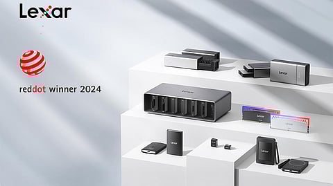 Lexar Honored with Seven Red Dot Awards for Outstanding Design