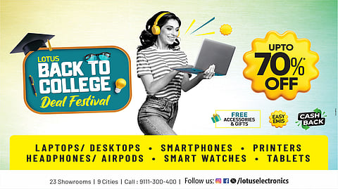 Lotus Electronics Unveils Back to College Deal Festival 