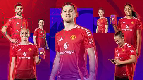 Qualcomm Technologies Becomes Official Shirt Partner of Manchester United