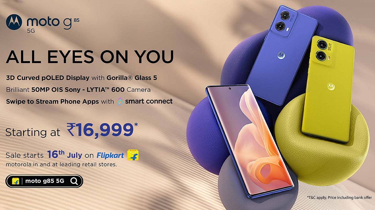 Motorola Introduces moto g85 5G with 120Hz pOLED Display and 50MP Camera