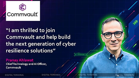 Commvault Appoints Pranay Ahlawat as Chief Technology and AI Officer