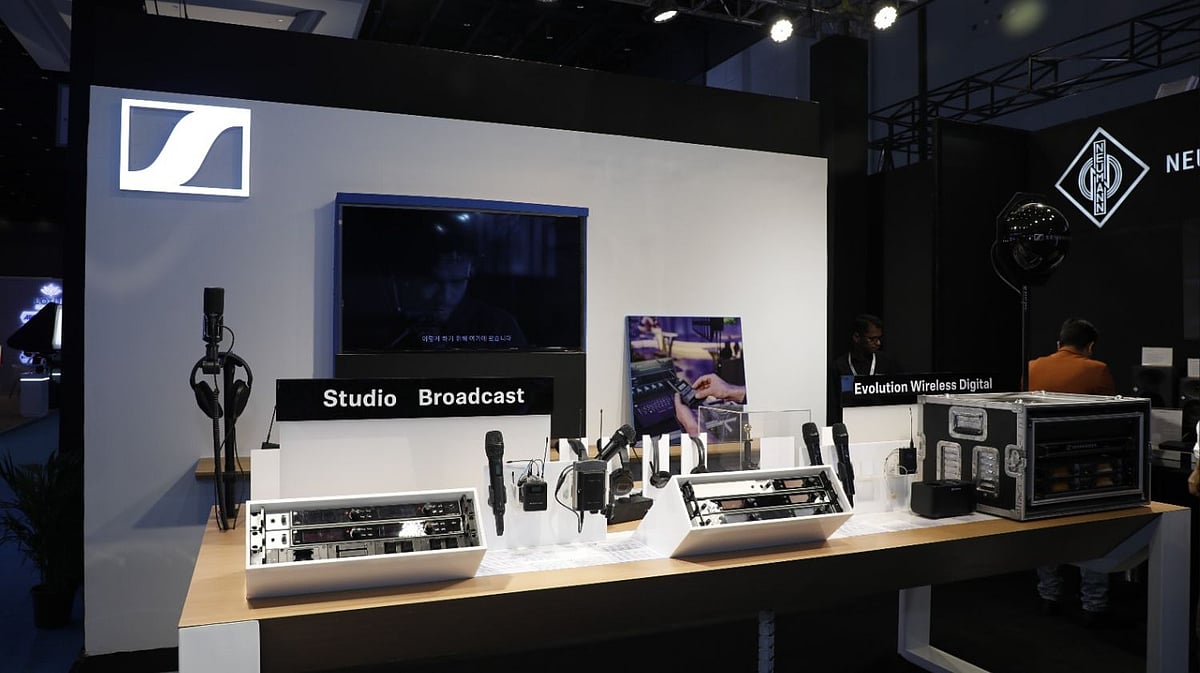 Sennheiser Showcases Spectera at Broadcasting India 2024