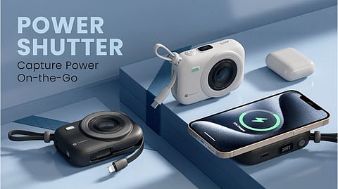 Portronics Launches Camera-Inspired Power Shutter Wireless Charger