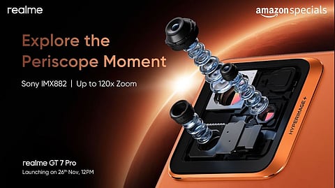 Realme to Launch Powerful GT 7 Pro with Snapdragon 8 Elite Chipset