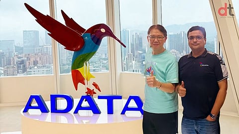 L-R: Charles Wei, Sales Head, ADATA and Ravvi Dhyani, Country Manager for India, ADATA Technology