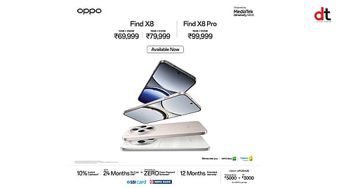 OPPO Find X8 and X8 Pro Go on Sale Tomorrow  
