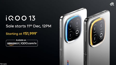 iQOO 13 with 50MP Camera Goes on Sale on Amazon 