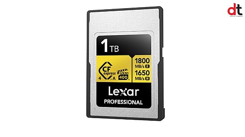 Lexar Launches CFexpress 4.0 Type A Card in India
