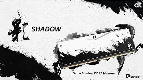 COLORFUL Launches iGame Shadow DDR5 Memory Series with Artistic Heatsink Design