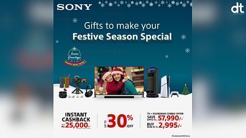 Sony India Announces Festive Discounts Across Categories