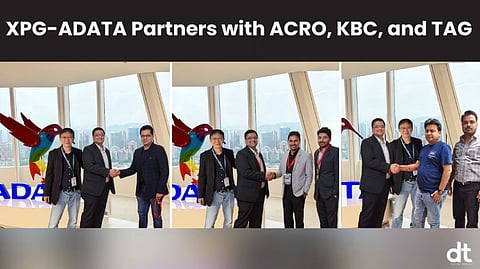 XPG-ADATA Signed Partnerships with ACRO, KBC and TAG to Boost its Footprint in India