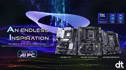 MSI Launches New Intel B860 & H810 Motherboards for Unmatched Computing Power