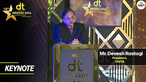 Mr. Devesh Rastogi Keynote at DT AWARDS 2024