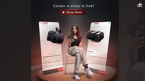 Canon India Launches Official e-Shop for Seamless Shopping Experience