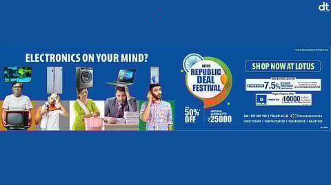 Lotus Electronics Unveils Republic Deal Festival with Unbeatable Discounts and Cashback