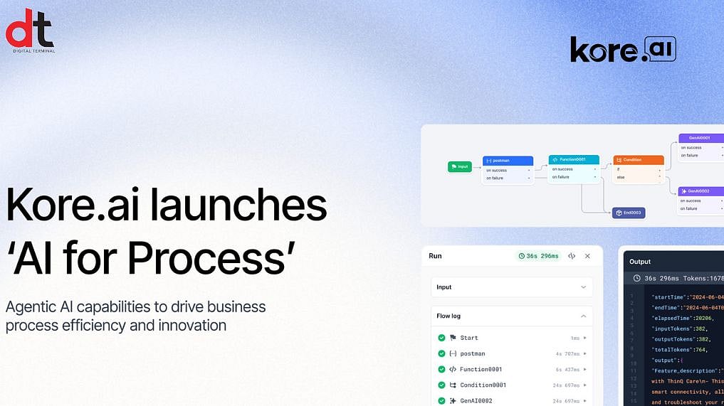 Kore.ai Launches AI for Process to Revolutionize Enterprise Workflows ...