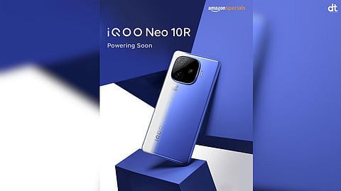 First Look at the iQOO Neo 10R in Raging Blue