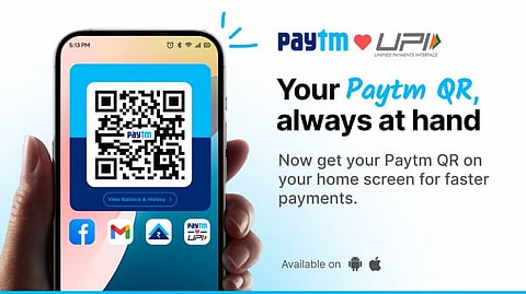 Accept Payments Effortlessly with Paytm’s New Receive Money QR Widget