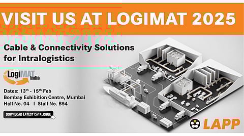 LAPP India to Unveil Smart Intralogistics Cable Solutions at LogiMAT India 2025