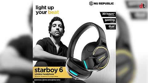 Nu Republic Launches Starboy 6 Wireless Headphones with LED Lights & X-Bass
