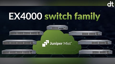 Juniper Networks Launches AI-Native EX4000 Series Switches