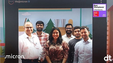 Micron India Secures Prestigious Spot Among Top 50 Best Workplaces In Manufacturing 2025