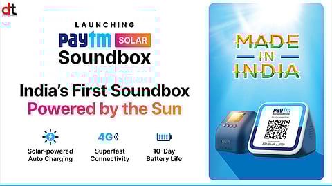 Paytm Launches India’s First Solar-Powered Soundbox for Merchants