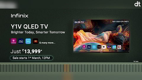 Infinix Launches 40-inch QLED Smart TV with Bezel-less Design