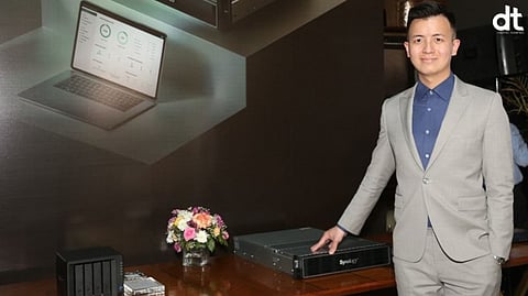 Russell Chen, Country Manager-SAARC Region, Synology during new ActiveProtect Appliance series launch in India.