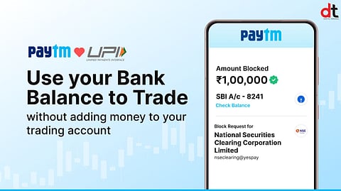 Paytm UPI Revolutionizes Stock Trading with Single Block Multiple Debit Feature