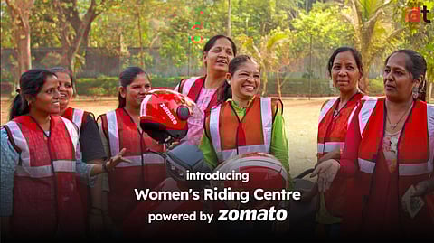 Zomato Launches Women’s Riding Center in Mumbai to Train Women in Two-Wheeler Riding