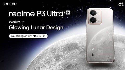 Realme P3 Ultra 5G to Launch with Stunning Glow-in-the-Dark Lunar Aesthetics