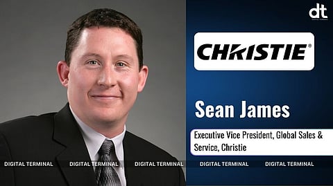 Christie Appoints Sean James as Executive Vice President of Global Sales and Service