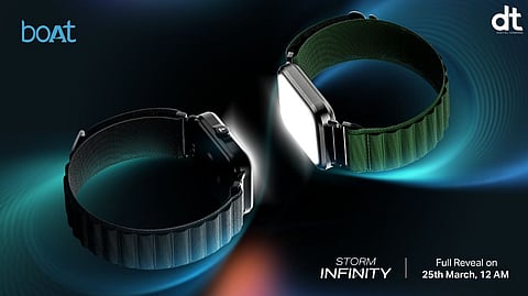 boAt Storm Infinity Smartwatch Set to Launch in India with Exciting Features
