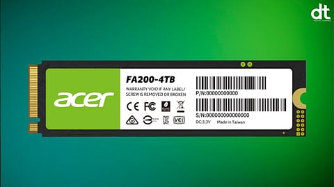Experience Unmatched Performance With Acer FA200 Pcie 4.0 SSD